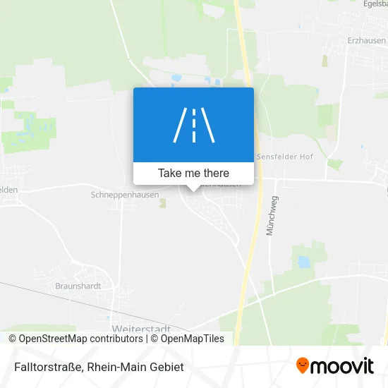 Карта Falltorstraße