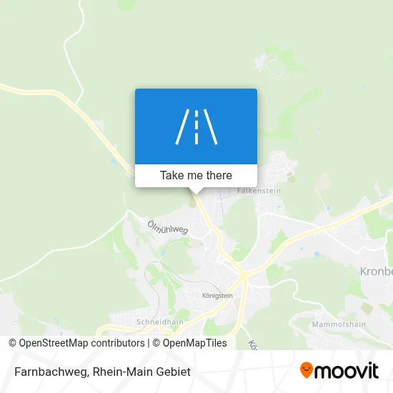 Farnbachweg map