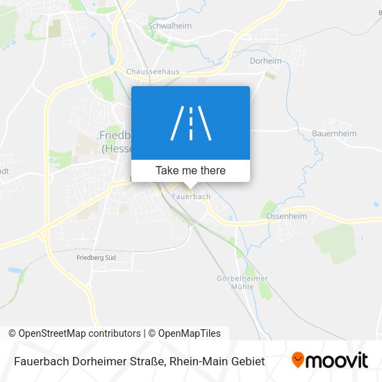 Fauerbach Dorheimer Straße map
