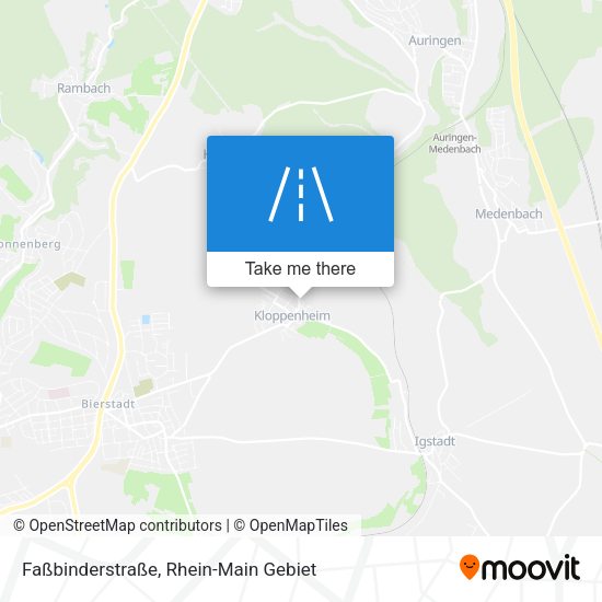 Faßbinderstraße map