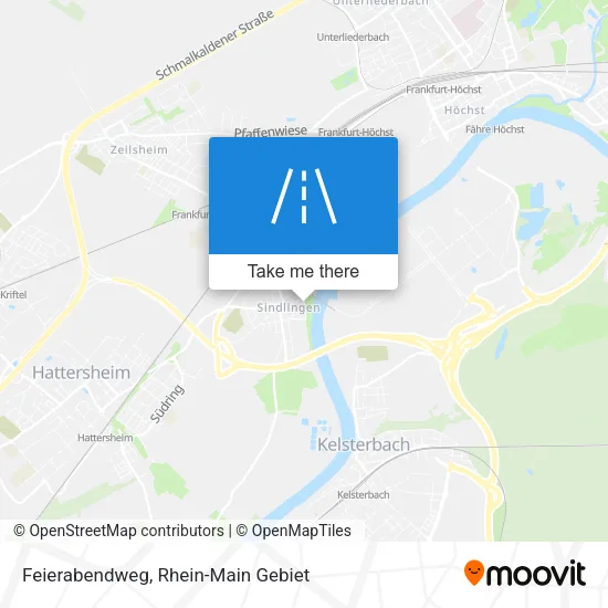 Карта Feierabendweg
