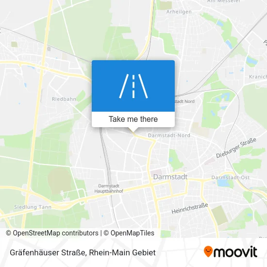 Карта Gräfenhäuser Straße