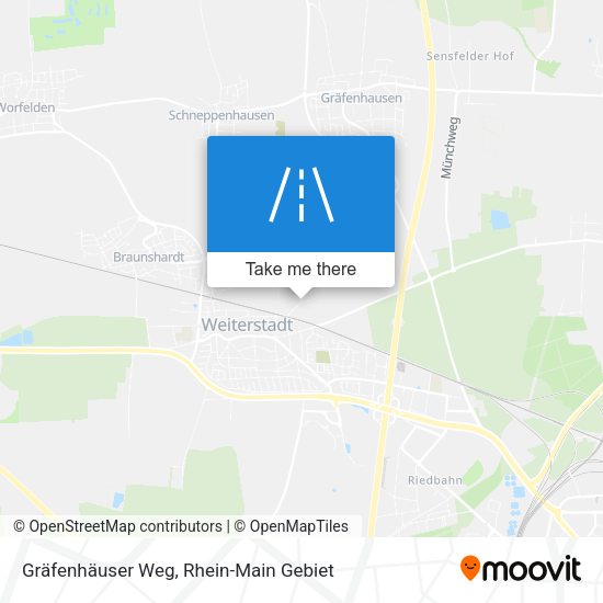Gräfenhäuser Weg map