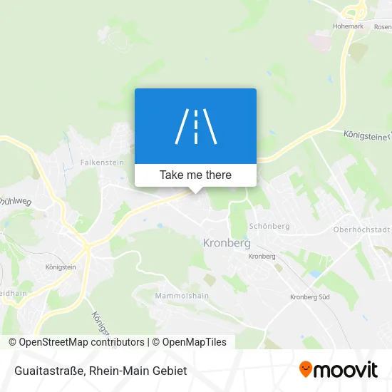 Карта Guaitastraße