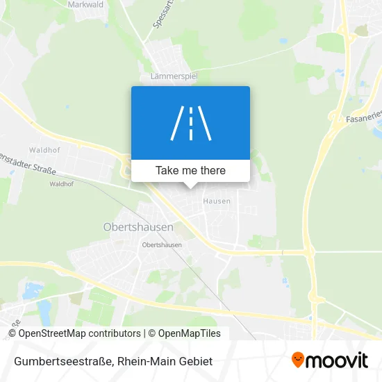 Gumbertseestraße map