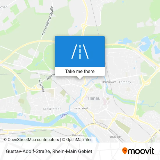 Карта Gustav-Adolf-Straße