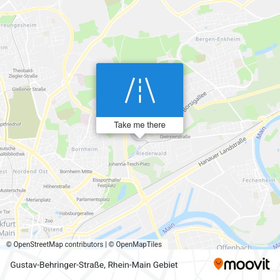 Gustav-Behringer-Straße map