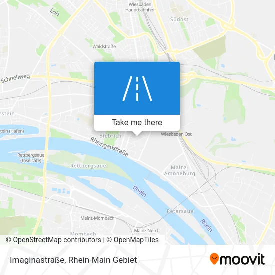 Карта Imaginastraße