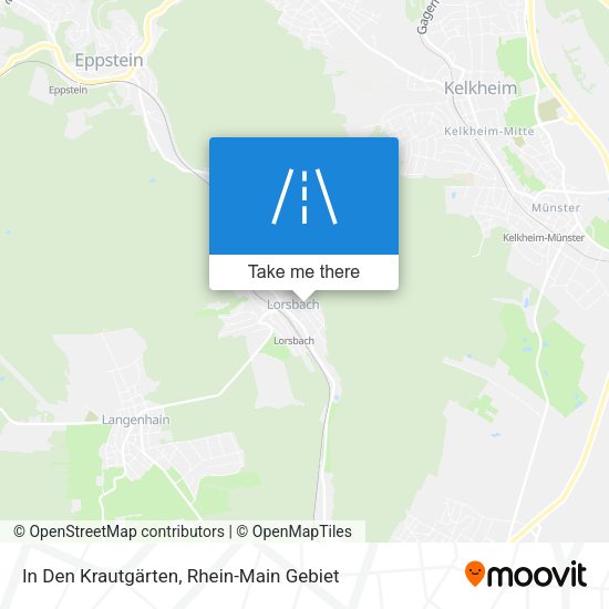 In Den Krautgärten map