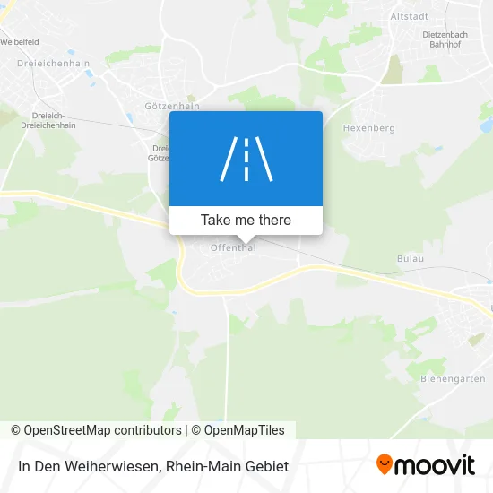 In Den Weiherwiesen map