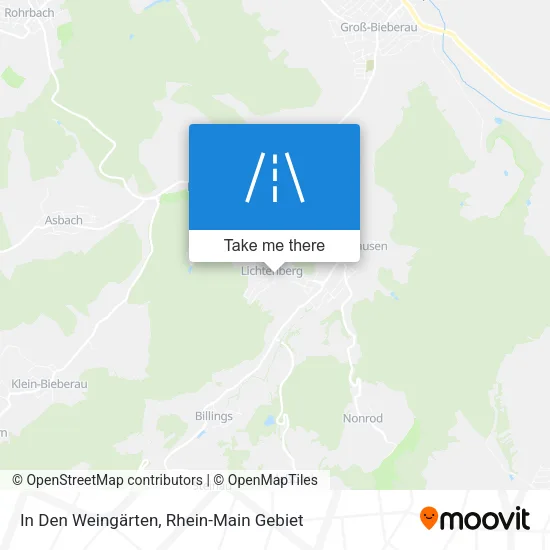 Карта In Den Weingärten