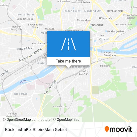 Böcklinstraße map