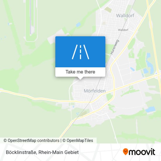 Böcklinstraße map
