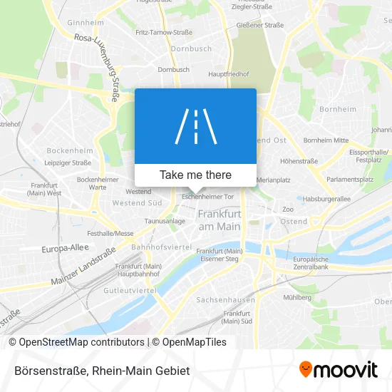 Карта Börsenstraße