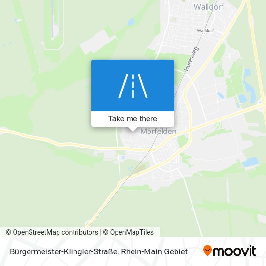 Bürgermeister-Klingler-Straße map