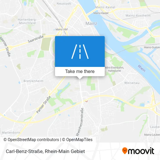 Карта Carl-Benz-Straße