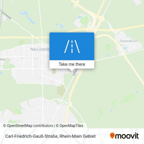 Carl-Friedrich-Gauß-Straße map