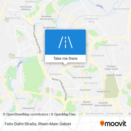Felix-Dahn-Straße map