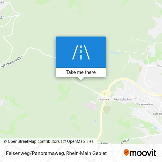 Карта Felsenweg/Panoramaweg