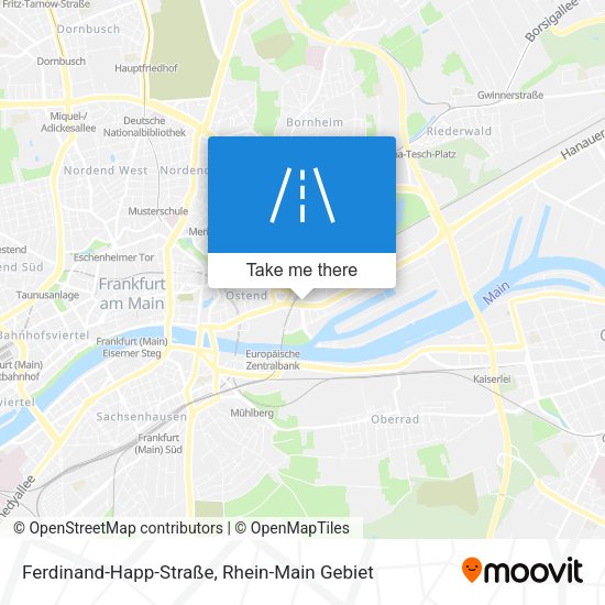 Ferdinand-Happ-Straße map