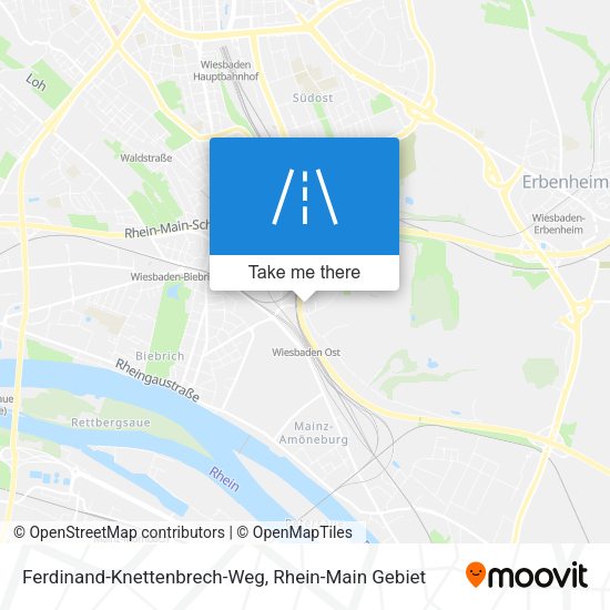 Ferdinand-Knettenbrech-Weg map