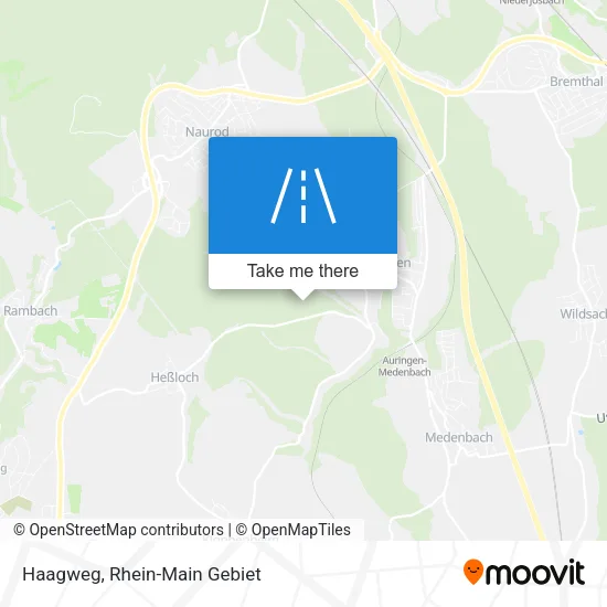 Карта Haagweg