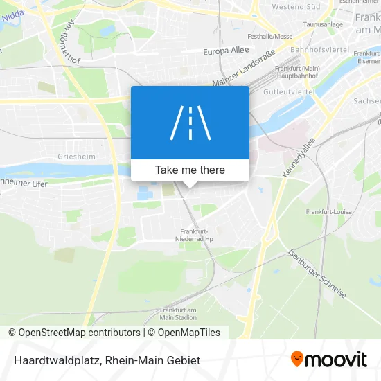 Карта Haardtwaldplatz