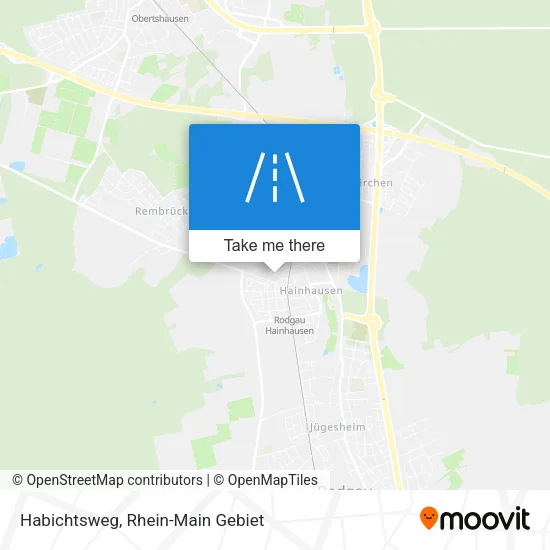 Карта Habichtsweg