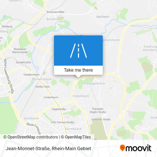 Jean-Monnet-Straße map