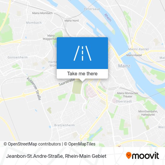 Jeanbon-St.Andre-Straße map