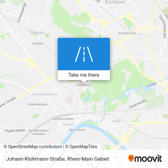 Johann-Klohmann-Straße map
