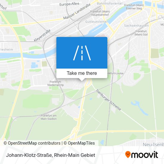 Johann-Klotz-Straße map