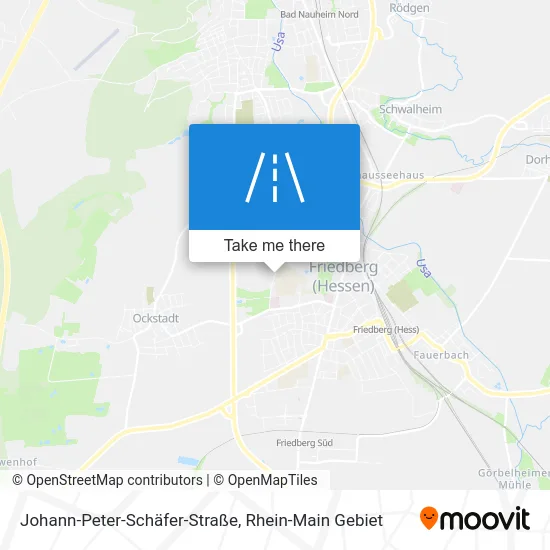 Карта Johann-Peter-Schäfer-Straße