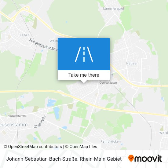 Johann-Sebastian-Bach-Straße map