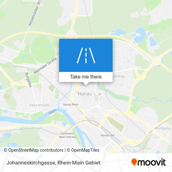 Карта Johanneskirchgasse