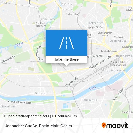 Josbacher Straße map