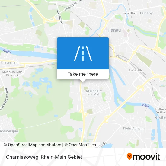 Карта Chamissoweg