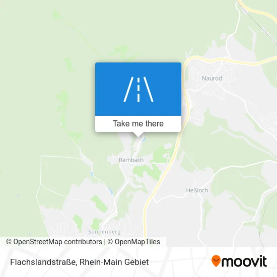 Карта Flachslandstraße