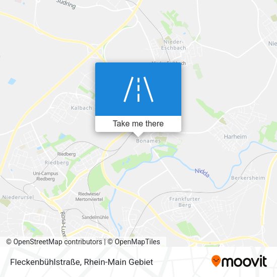 Fleckenbühlstraße map