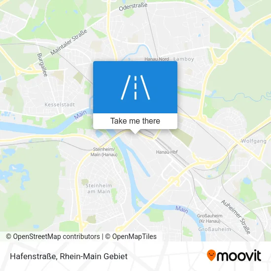 Карта Hafenstraße