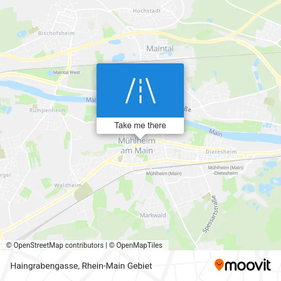 Карта Haingrabengasse