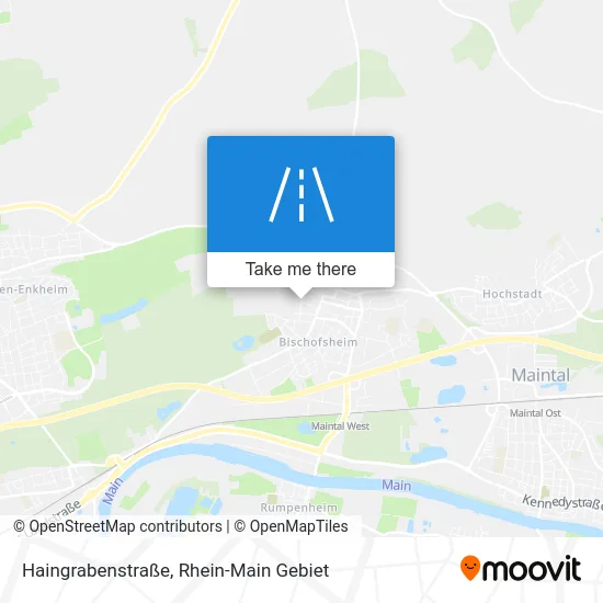 Карта Haingrabenstraße
