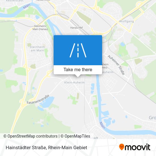 Hainstädter Straße map