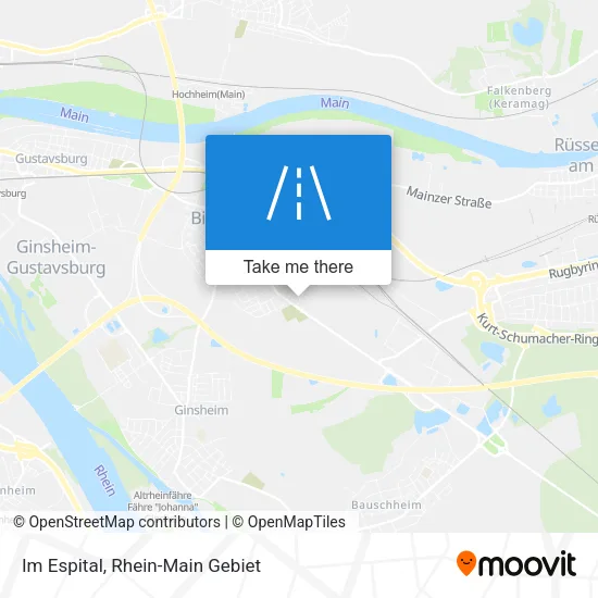 Карта Im Espital
