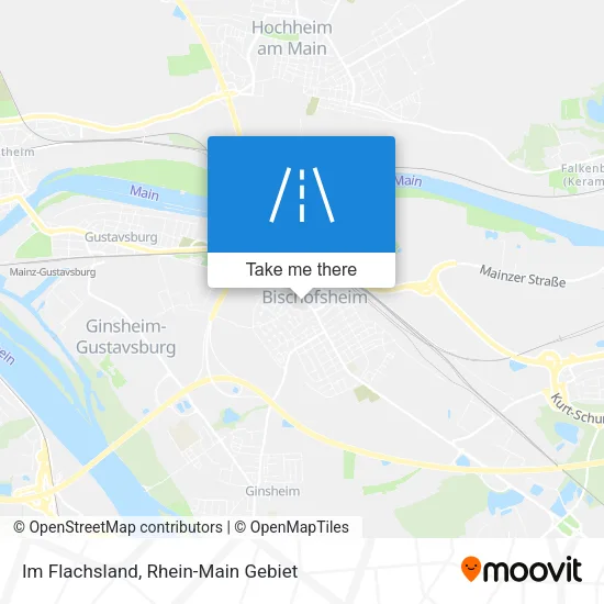 Карта Im Flachsland