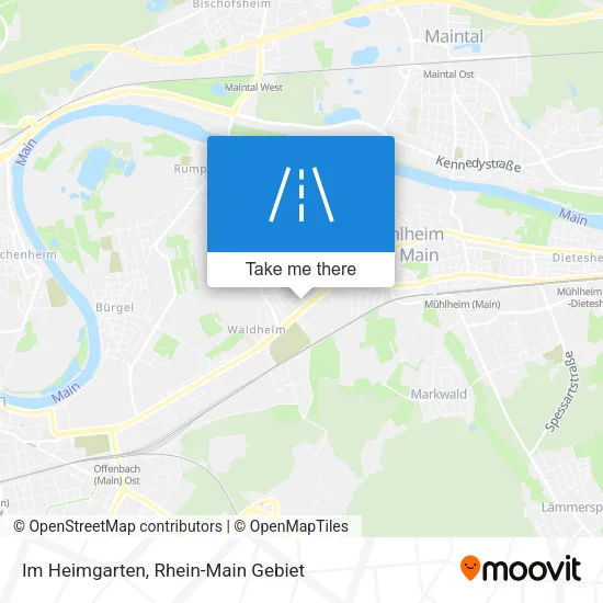 Im Heimgarten map
