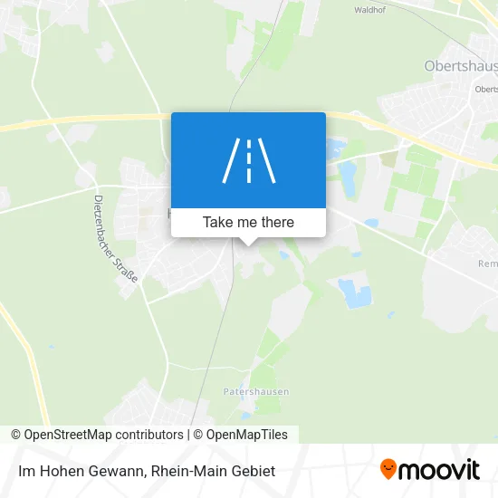 Карта Im Hohen Gewann