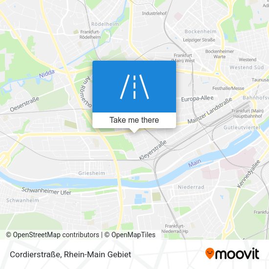 Cordierstraße map