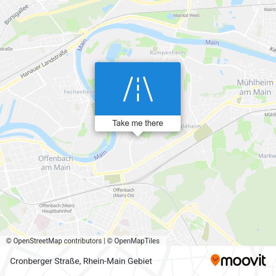 Cronberger Straße map
