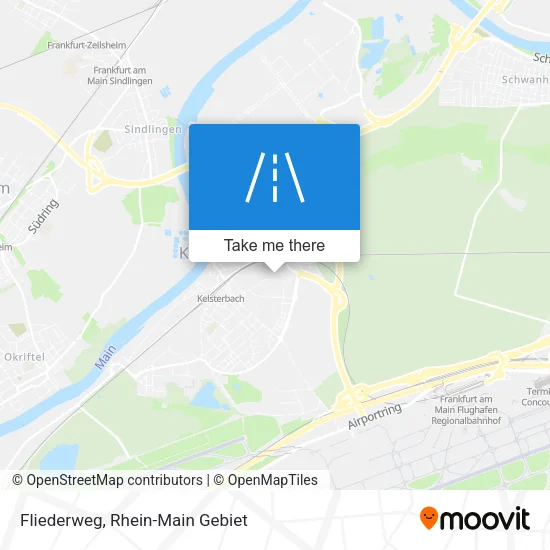 Карта Fliederweg
